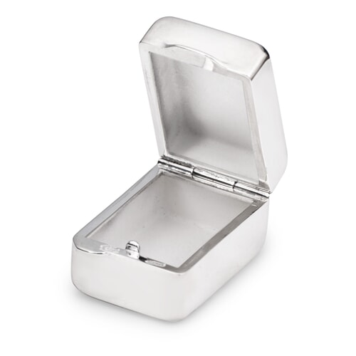 Sterling Silver Tablet Pill Box